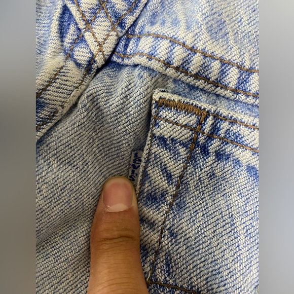 VINTAGE 80s Levis Native Blue Women’s Mom Jeans Made in USA Size 14 - Picture 4 of 16